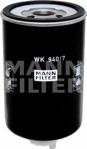 Mann-Filter WK 940/7 - Filtro carburante autozon.pro