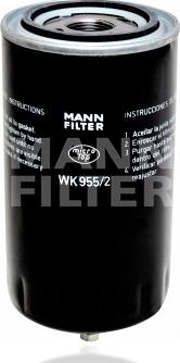 Mann-Filter WK 955/2 - Filtro carburante autozon.pro