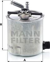 Mann-Filter WK 9043 - Filtro carburante autozon.pro