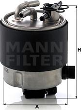 Mann-Filter WK 9026 - Filtro carburante autozon.pro