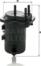 Mann-Filter WK 9028 z - Filtro carburante autozon.pro