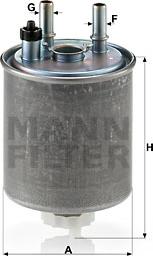 Mann-Filter WK 918/1 - Filtro carburante autozon.pro