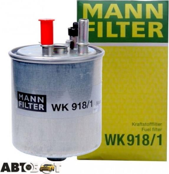 Mann-Filter WK 918 - Filtro carburante autozon.pro