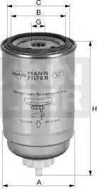 Mann-Filter WK 932/1 - Filtro carburante autozon.pro