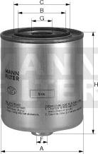 Mann-Filter WK 920 - Filtro carburante autozon.pro