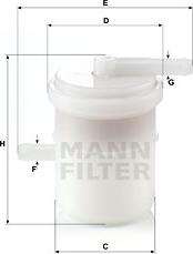 Mann-Filter WK 42/81 - Filtro carburante autozon.pro