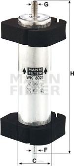 Mann-Filter WK 6021 - Filtro carburante autozon.pro