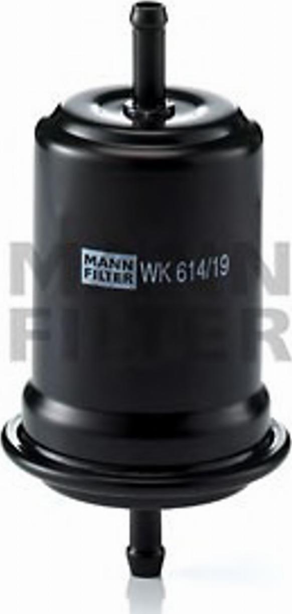 Mann-Filter WK 614/19 - Filtro carburante autozon.pro