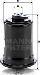 Mann-Filter WK 614/10 - Filtro carburante autozon.pro