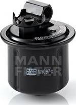 Mann-Filter WK 67 x - Filtro carburante autozon.pro