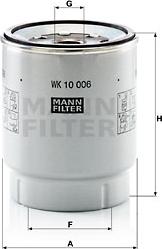 Mann-Filter WK 10 006 z - Filtro carburante autozon.pro