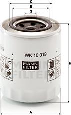 Mann-Filter WK 10 019 - Filtro carburante autozon.pro