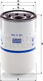 Mann-Filter WK 11 051 - Filtro carburante autozon.pro