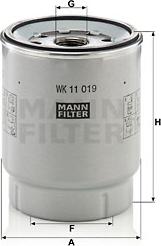 Mann-Filter WK 11 019 z - Filtro carburante autozon.pro