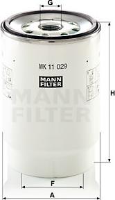 Mann-Filter WK 11 029 z - Filtro carburante autozon.pro