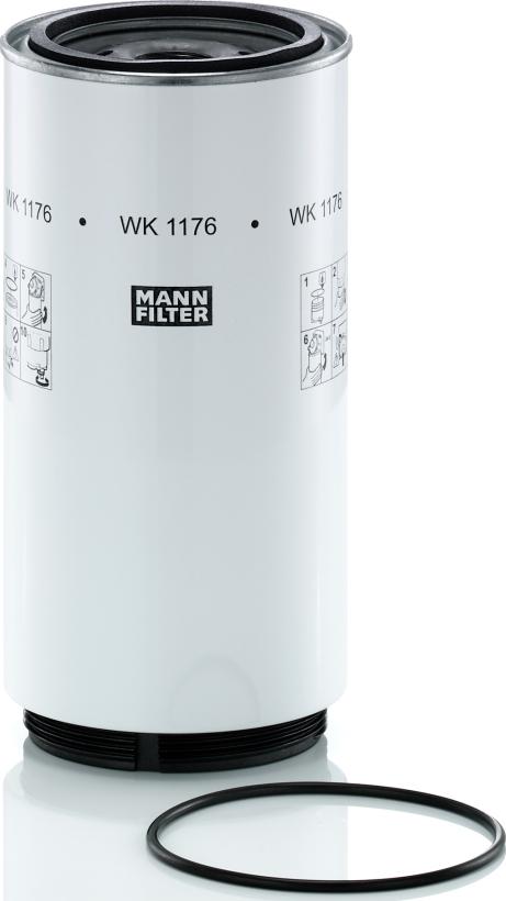 Mann-Filter WK 1176 x - Filtro carburante autozon.pro