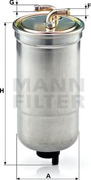 Mann-Filter WK 853/16 - Filtro carburante autozon.pro