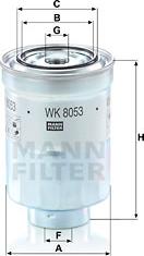 Mann-Filter WK 8053 z - Filtro carburante autozon.pro