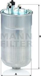 Mann-Filter WK 8021 - Filtro carburante autozon.pro