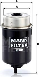 Mann-Filter WK 8194 - Filtro carburante autozon.pro