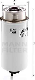 Mann-Filter WK 8114 - Filtro carburante autozon.pro