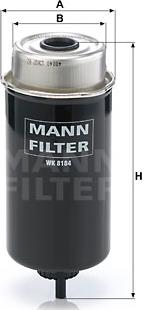 Mann-Filter WK 8184 - Filtro carburante autozon.pro