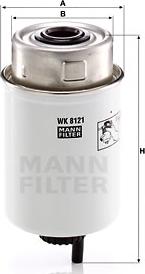 Mann-Filter WK 8121 - Filtro carburante autozon.pro