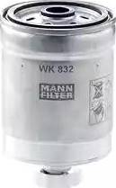 Mann-Filter WK 832 - Filtro carburante autozon.pro