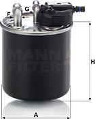 Mann-Filter WK 820/15 - Filtro carburante autozon.pro