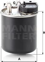 Mann-Filter WK 820/16 - Filtro carburante autozon.pro