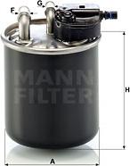 Mann-Filter WK 820/21 - Filtro carburante autozon.pro