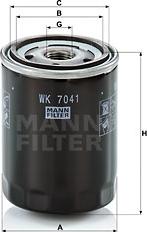 Mann-Filter WK 7041 - Filtro carburante autozon.pro