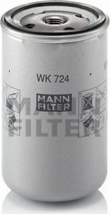 Mann-Filter WK 724 - Filtro carburante autozon.pro