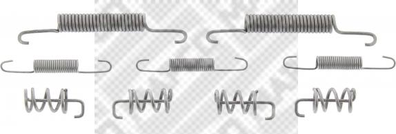 Mapco 9117 - Kit accessori, Ganasce freno autozon.pro