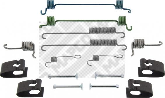 Mapco 9701 - Kit accessori, Ganasce freno autozon.pro