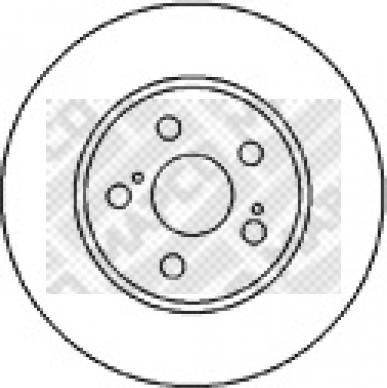 Mapco 45558 - Discofreno autozon.pro