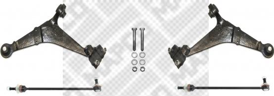 Mapco 53321 - Kit braccio oscillante, Sospensione ruota autozon.pro