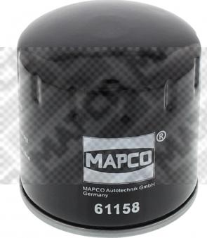 Mapco 61158 - Filtro olio autozon.pro