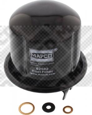 Mapco 62502 - Filtro carburante autozon.pro