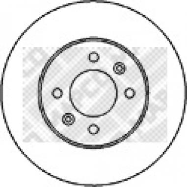 Mapco 15997 - Discofreno autozon.pro