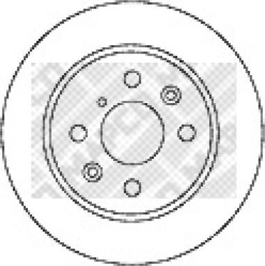 Mapco 15570 - Discofreno autozon.pro