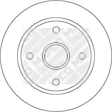 Mapco 25032 - Discofreno autozon.pro