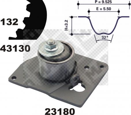 Mapco 23130 - Kit cinghie dentate autozon.pro