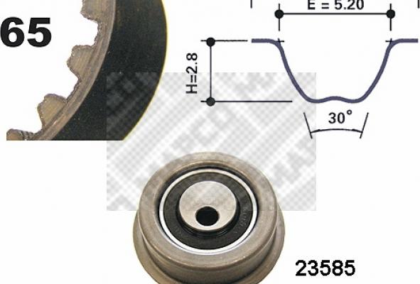 Mapco 73501 - Kit cinghie dentate autozon.pro