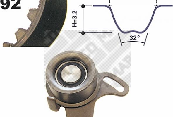 Mapco 73533 - Kit cinghie dentate autozon.pro