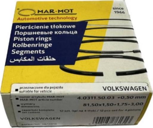 MAR-MOT 4.0311.50.03 - Kit fasce elastiche autozon.pro