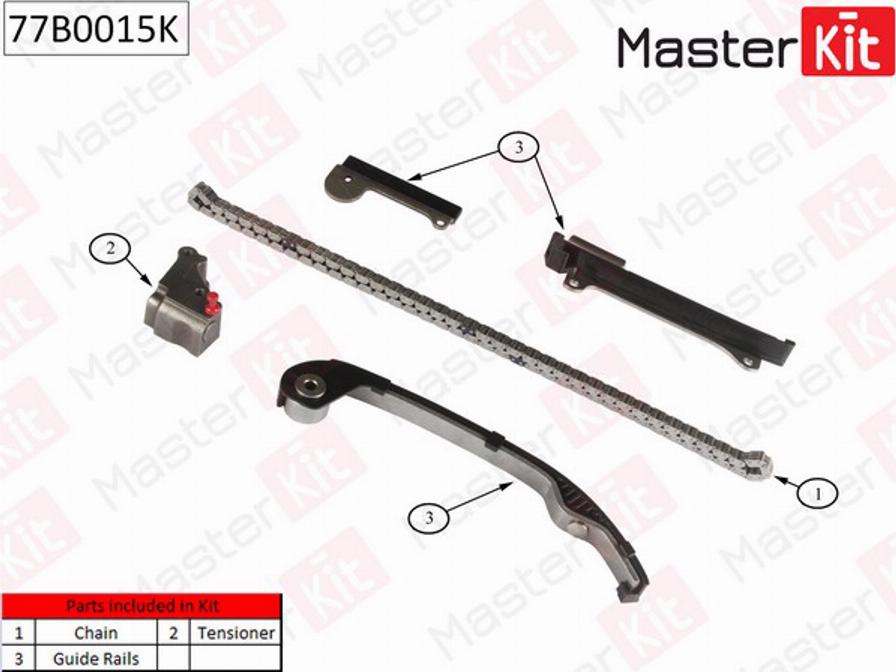 MasterKit 77B0015K - Kit catena distribuzione autozon.pro