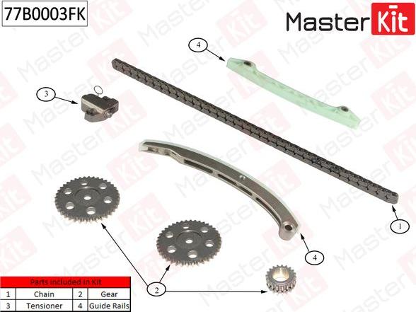 MasterKit 77B0036FK - Kit cuscinetto ruota autozon.pro