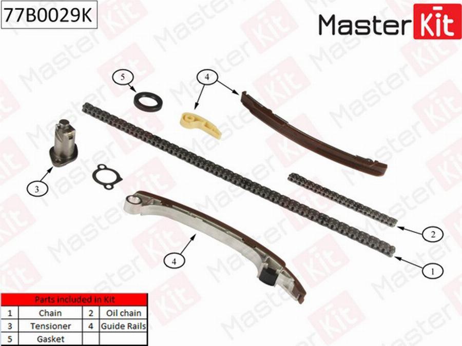 MasterKit 77B0029K - Kit catena distribuzione autozon.pro