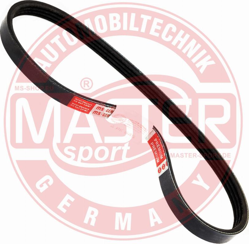 MASTER-SPORT GERMANY 4PK645PCSMS - Cinghia Poly-V autozon.pro